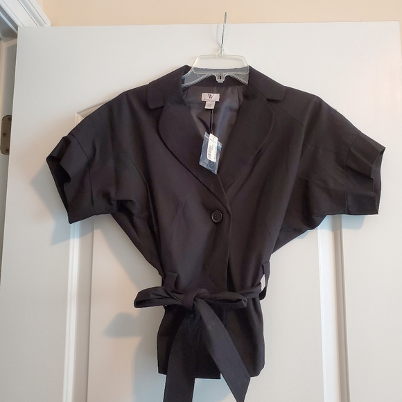 Worthington Jackets & Blazers - NWT Worthington short sleeve black blazer